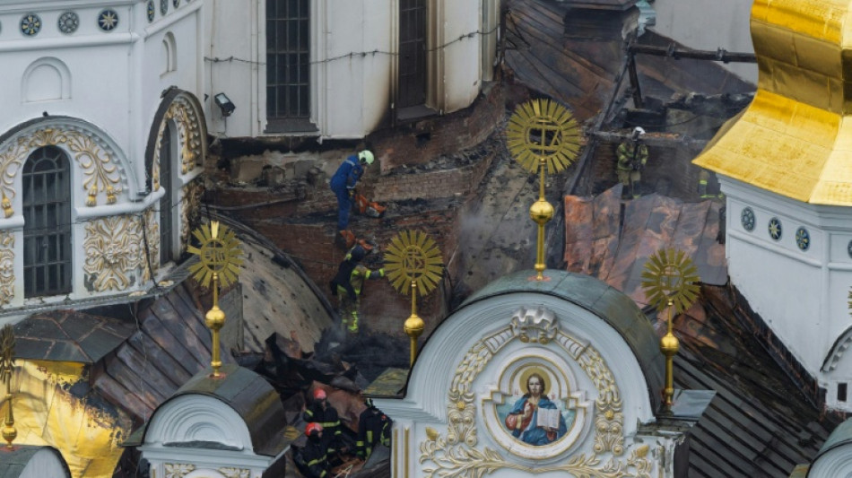 Restaurar la catedral de Kiev da&ntilde;ada por bombardeo ruso podr&iacute;a durar unos dos a&ntilde;os, seg&uacute;n su director