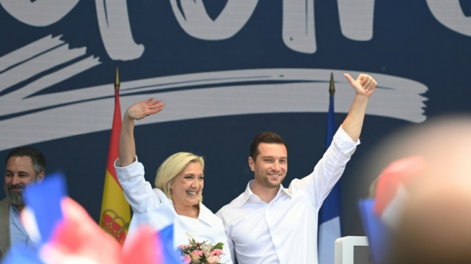 Le Pen re&uacute;ne a sus aliados en Europa para mostrar la unidad ultraderechista