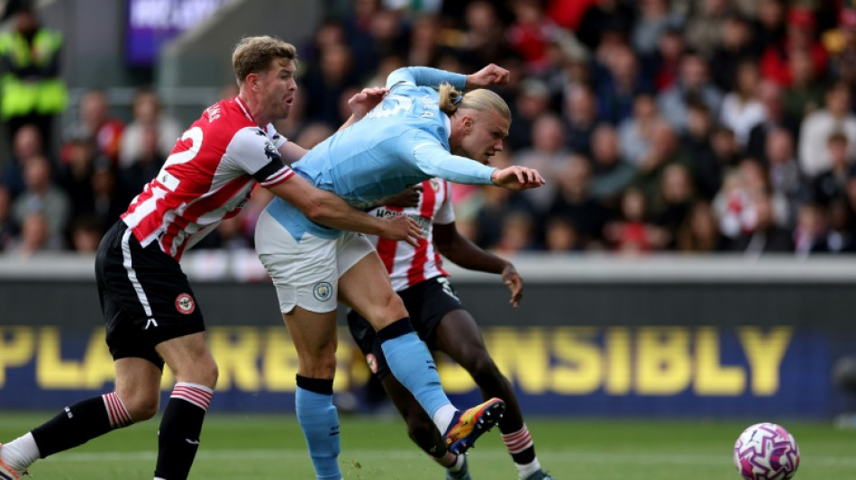 Haaland d&aacute; vit&oacute;ria ao City na visita ao Brentford; Rodri se lesiona