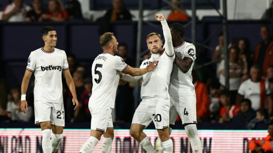 West Ham vence Luton e assume lideran&ccedil;a provis&oacute;ria do Ingl&ecirc;s