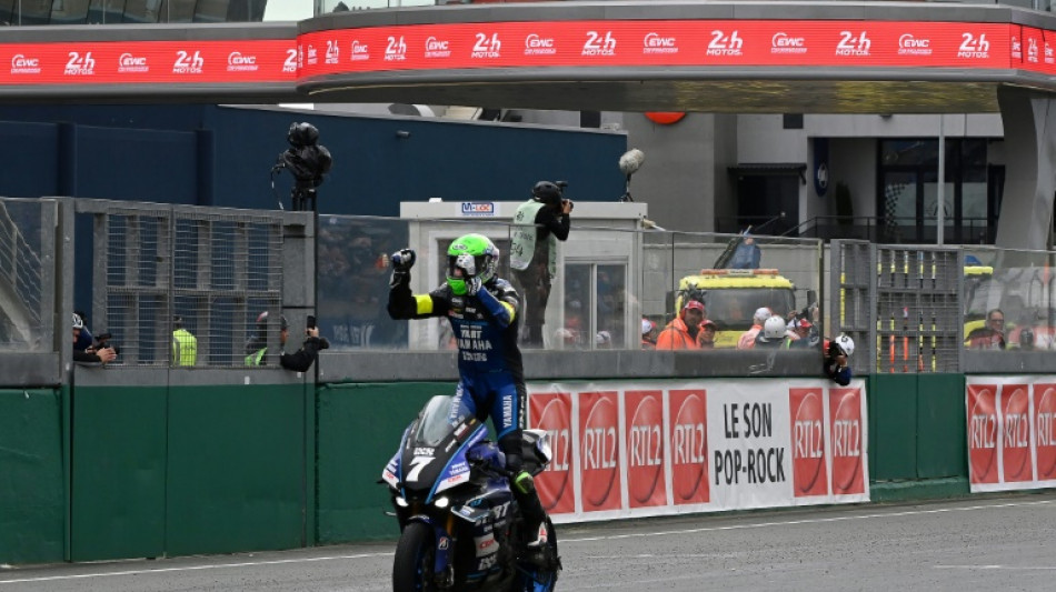 24 Heures motos: la Yamaha N.7 victorieuse au Mans au bout du suspens et du chaos