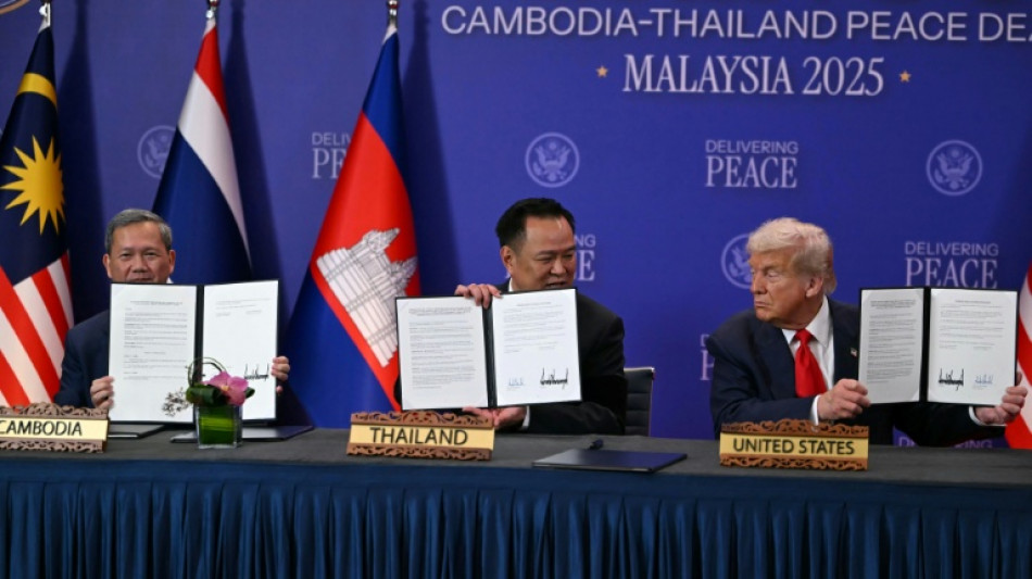 Trump schw&ouml;rt Thailand und Kambodscha erneut auf Frieden ein