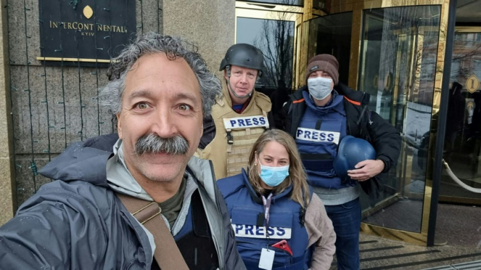 La guerre en Ukraine, terrain min&eacute; pour les journalistes