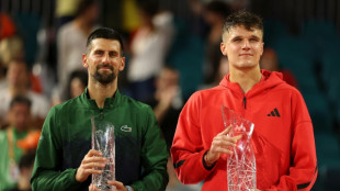 Miami: Djokovic priv&eacute; d'un 100e titre par le jeune tch&egrave;que Mensik