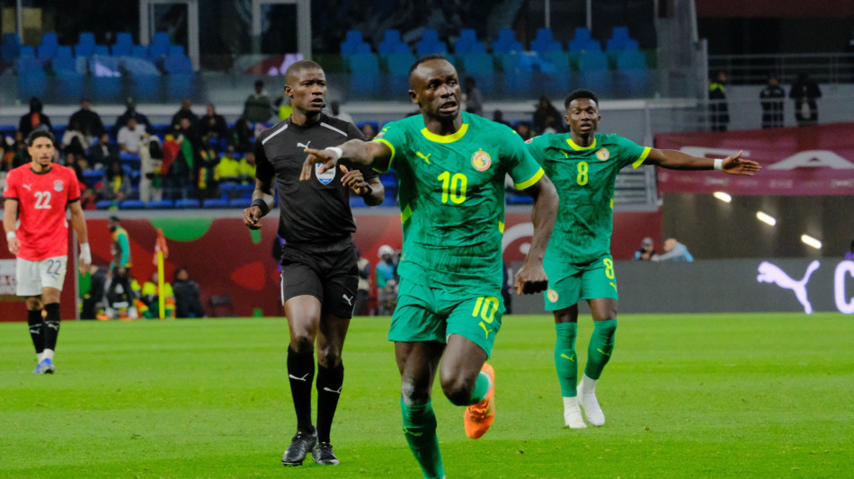 Coppa d'Africa: Man&egrave;-gol, Egitto battuto e Senegal in finale