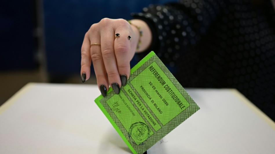 Italiener stimmen in Referendum &uuml;ber Justizreform ab - knappes Rennen erwartet