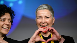 Belarussische Oppositionelle Kolesnikowa nimmt nachtr&auml;glich Karlspreis entgegen