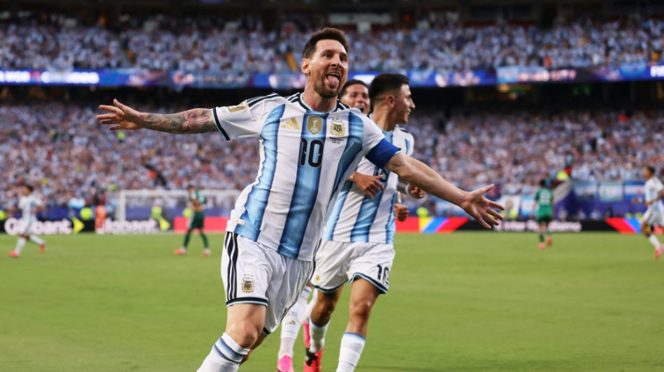 Torrekord zum Jubil&auml;um: Messi f&uuml;hrt Argentinien zum Sieg