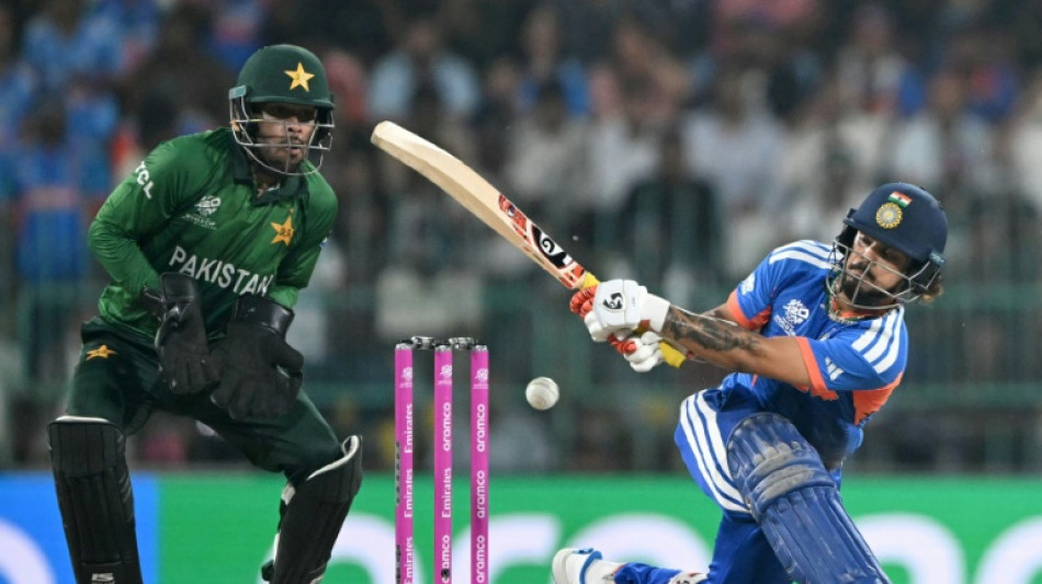 Kishan hits quickfire 77 as India make 175-7 in Pakistan showdown