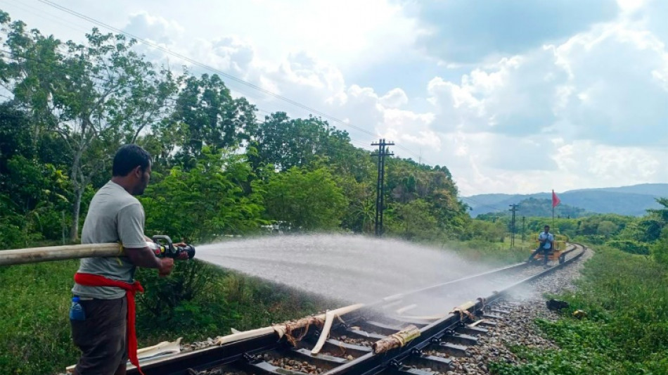 Un pueblo tailand&eacute;s invoca la lluvia con un Doraemon de peluche