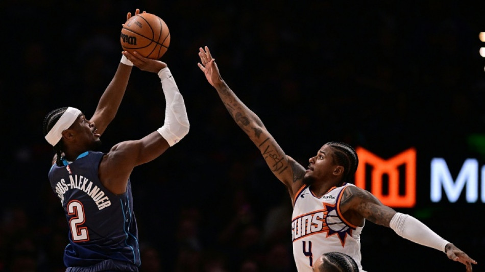 Play-offs NBA: OKC &eacute;teint Phoenix, D&eacute;troit &eacute;galise contre Orlando