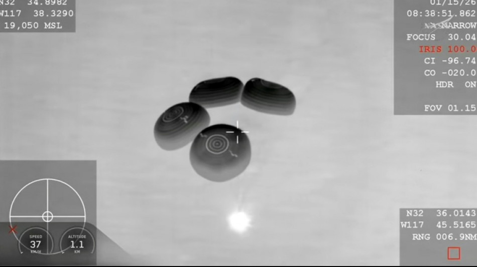 Retour sur Terre de l'&eacute;quipage de la Station spatiale internationale 