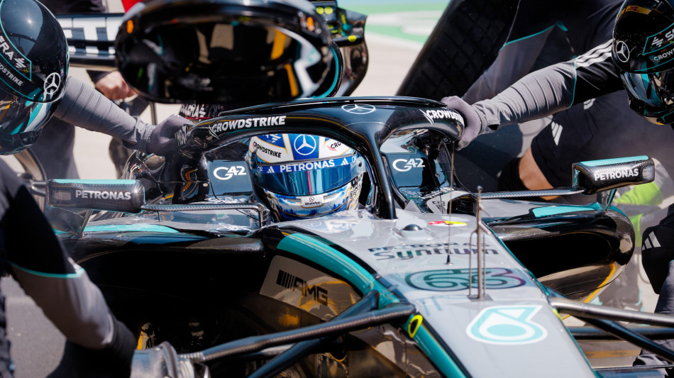 F1: anche in Cina dominio Mercedes, Russel-Antonelli in prima fila per la sprint