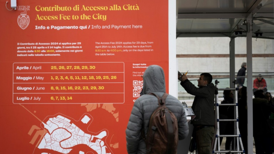 Face au surtourisme, Venise exp&eacute;rimente un billet d'entr&eacute;e &agrave; 5 euros