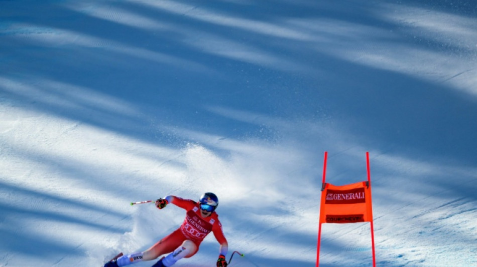 Ski: Marco Odermatt, 3e &agrave; Courchevel, assure son cinqui&egrave;me gros globe et celui de la descente