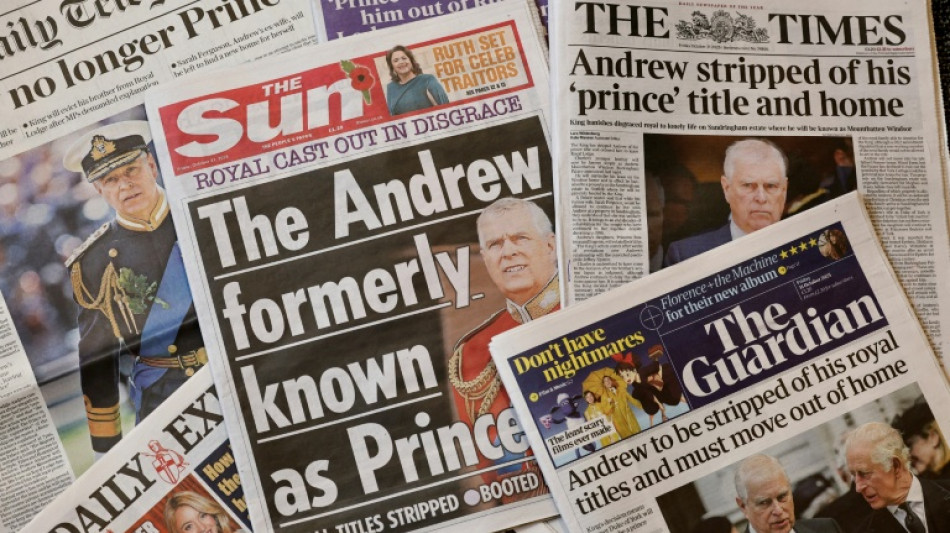 Zustimmung in Großbritannien zu Titel-Entzug für König-Bruder Andrew