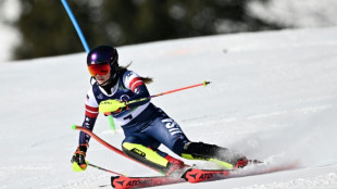 Shiffrin primed for Olympic gold after rapid first slalom run