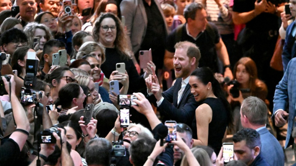 Prince Harry and Meghan visit Australia in first trip since royal rift