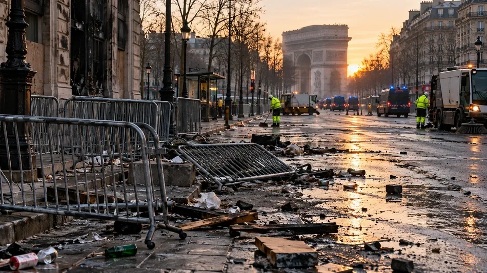 فرنسا تحصي أضرار الاحتجاجات بعد توقيف 1200 شخص وإصابة 150 شرطياً