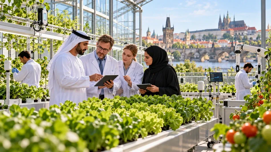وفد إماراتي يزور التشيك لبحث الأمن الغذائي والابتكار الزراعي
