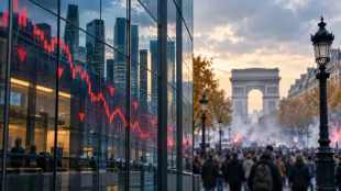 الأسهم الأوروبية تتراجع تحت ضغط اضطرابات فرنسا ونتائج الشركات