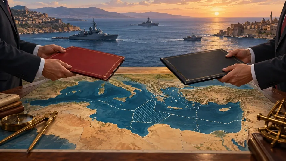 أردوغان يتمسك باتفاق ترسيم الحدود البحرية مع ليبيا ويدعو إلى الحوار