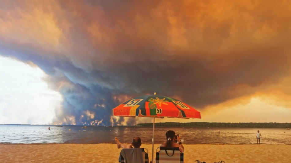 C&oacute;mo una foto de AFP se convirti&oacute; en un s&iacute;mbolo del verano de incendios en Europa