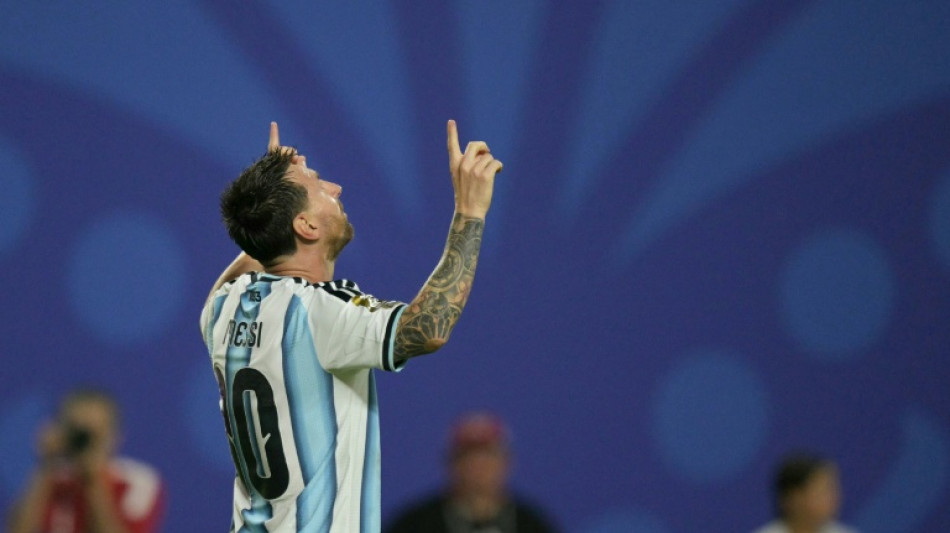 World Cup goals record 'just a number', says Messi