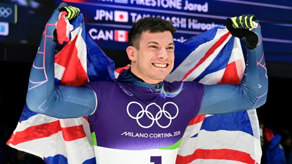 Skeleton racer Weston wins Olympic gold for Britain