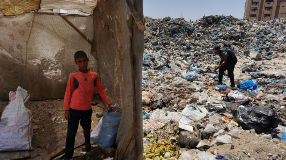 D&eacute;chets, eaux us&eacute;es et maladies: &agrave; Gaza, la crise sanitaire menace 