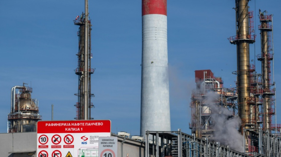 Steam - and uncertainty - rise from Serbia's shuttered refinery