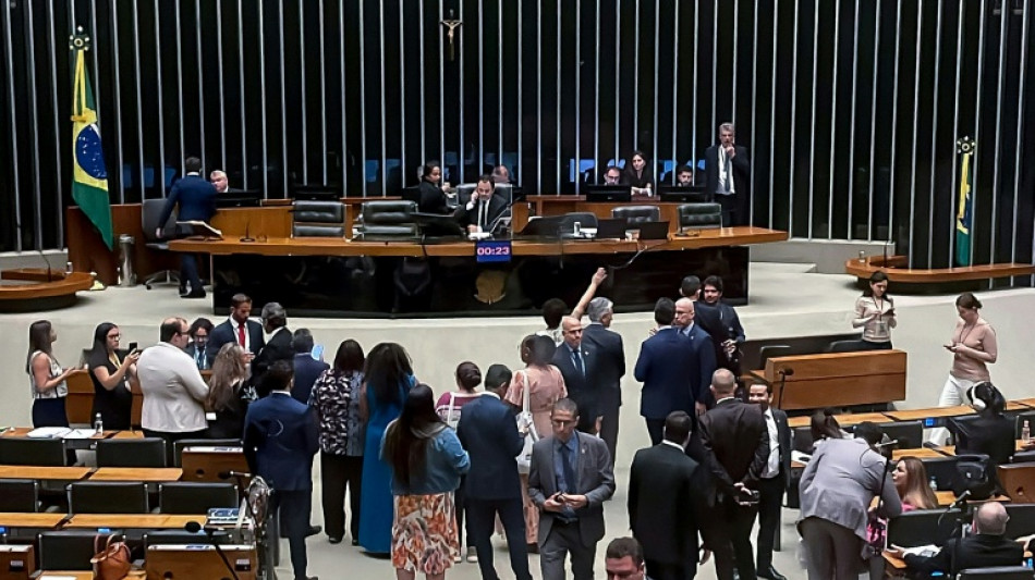 Brazil lawmakers approve bill to cut Bolsonaro sentence after ruckus