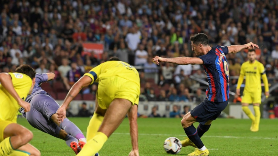 El Barcelona vuelve a sonre&iacute;r con un doblete de Lewandowski