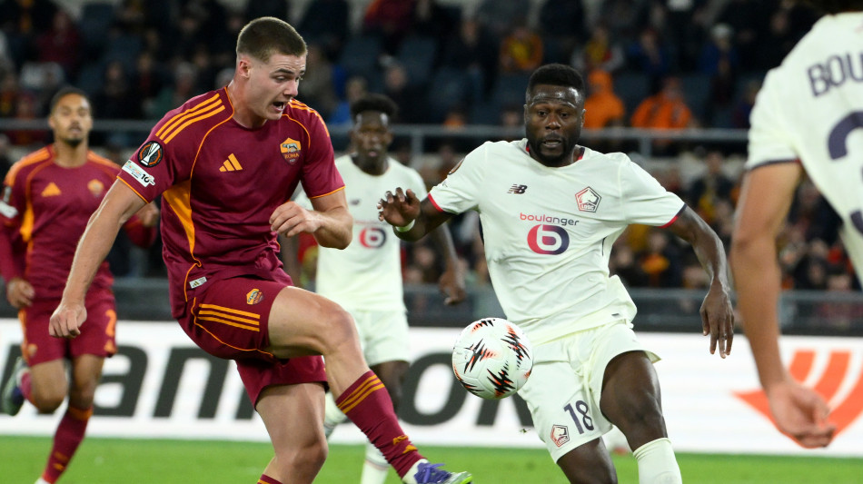 Europa League: Roma-Lille 0-1